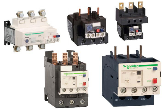 Schneider TeSys LRD overload relay