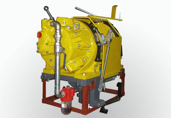  JQHSB-50×12 Rotary Base Double-braking Air Winch