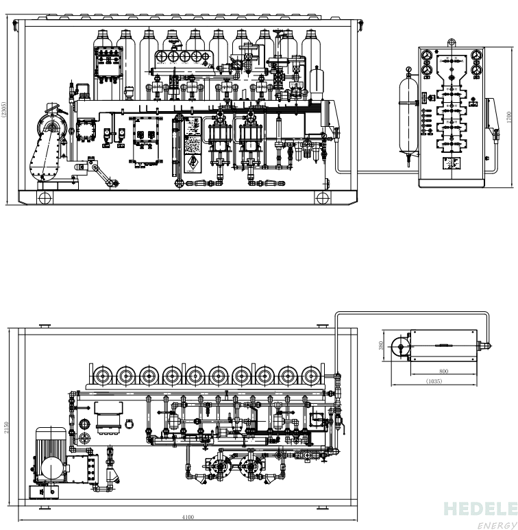 FKQ400-5E Drilling Line Accumulator