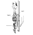 30124191-500 high pressure hose, pump/manifold assembly