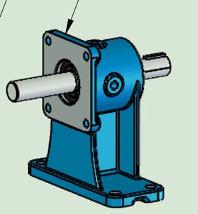 MP26141 PEDESTAL ASSEMBLY