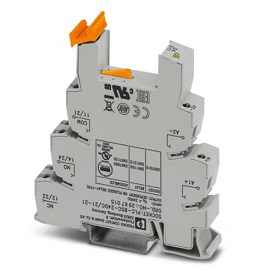 PLC-BSC- 24DC/21-21 - Relay base 2967015